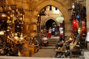 Day Tour Cairo Egyptian Museum Coptic Cairo and Khan El Khalili Bazaar from Giza
