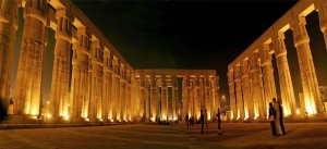 Luxor Shore Excursion: Temples of Karnak Sound and Light Show with Private Transport