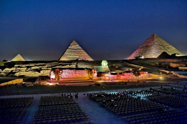 Sound and Light Show at The Pyramids of Giza