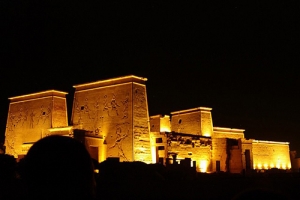 Luxor Shore Excursion: Temples of Karnak Sound and Light Show with Private Transport